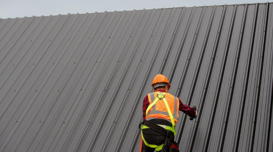 Professional metal roof installation services in Port Washington, OH